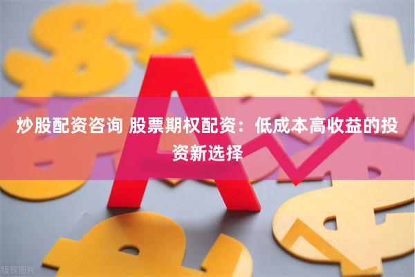 炒股配资咨询 股票期权配资：低成本高收益的投资新选择